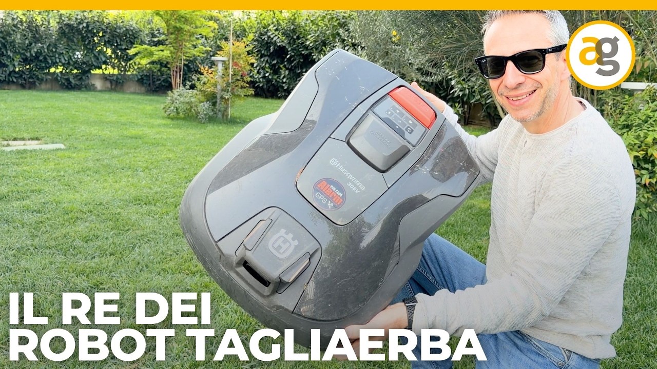 Recensione ROBOT TAGLIAERBA Husqvarna AUTOMOVER 308V