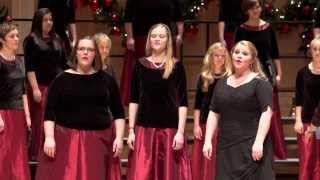 University of Utah&#39;s Women&#39;s Chorus performing Tomorrow Shall Be My Dancing Day&quot;- John Rutter