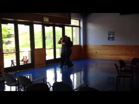 Nevius and Kayla slow dance lol