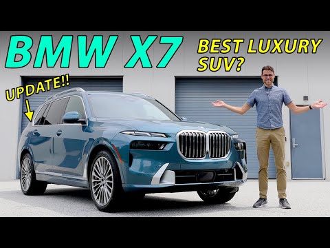 2023 BMW X7 update driving REVIEW 40i R6 vs M60 V8 comparison - does it own the luxury SUVs?