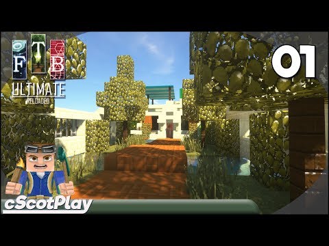 FTB Ultimate Reloaded w/ cScot : Ep 01 – Getting Started