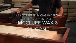 How to prepare a Shuffleboard Table for Game Play