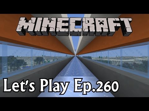Minecraft Let's Play Ep. 260- Ice Road Boating