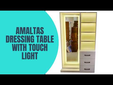 Amaltas Dressing Table with Touch Light - photo 2