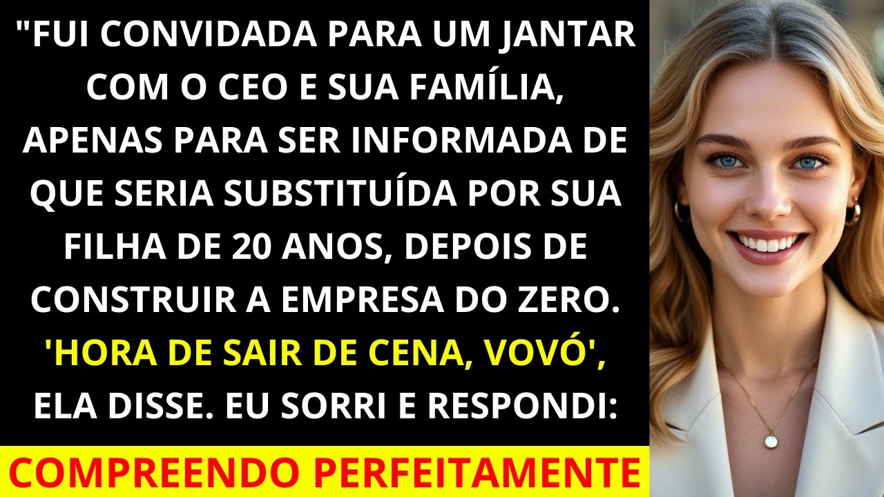 O CEO me substituiu por sua filha de 20 anos, mas ele se esqueceu de um pequeno detalhe...