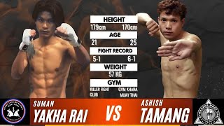 Download lagu Suman Yakha Rai (Red) killer Fight Club vs Aashis Tamang (Blue) Gymkhana Muaythai mp3