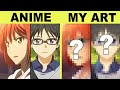Redrawing Scenes From 2 Of My Favorite Animes
