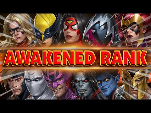 All Awakened Characters Ranking From Worst To Best - MARVEL Future Fight