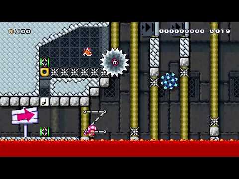 Spiky Castle [20s] by GER|NexuS [Super Mario Maker 2]