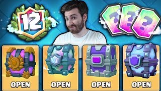 OPENING ALL RARE CHESTS! | Clash Royale | LEGENDARY CHEST & 12 WIN CHEST OPENING?!