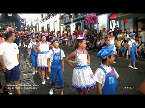 Marcha Infantil do Cabo da Praia-Meu Doce S.João-Sanjoaninas 2018