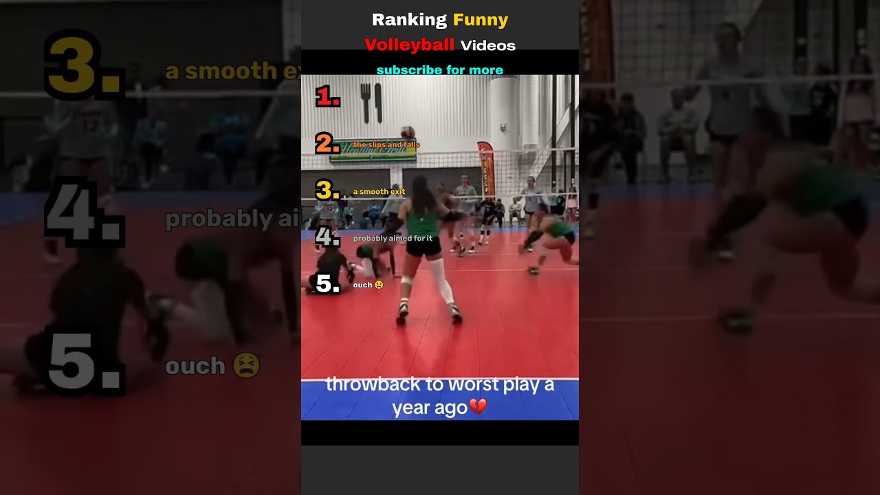 Ranking Funny Volleyball Videos 🏐