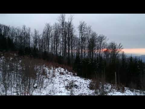 Sonnenuntergang beim Abendansitz, schön auch ohne Anblick von Wild