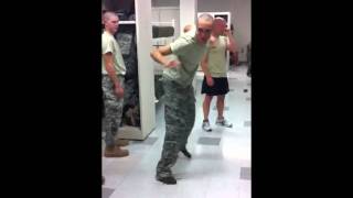 Army man Thizzle dance