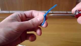 victorinox hack-open a zip tie