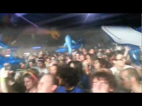 Aphex twin @ Bangface 2012 Dolphins and laserrs!!!