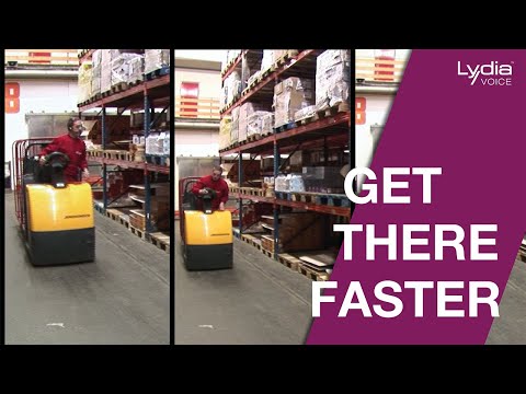 LYDIA Voice - Get there faster with speech based picking.