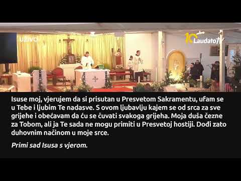 [UŽIVO] Sveta Misa iz Svetišta Majke Božje Remetske
