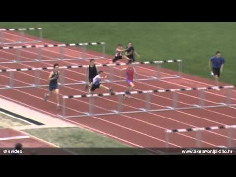 EKIPNO PRVENSTVO HRVATSKE ZA KADETE (2012) - 100m prepone kadeti