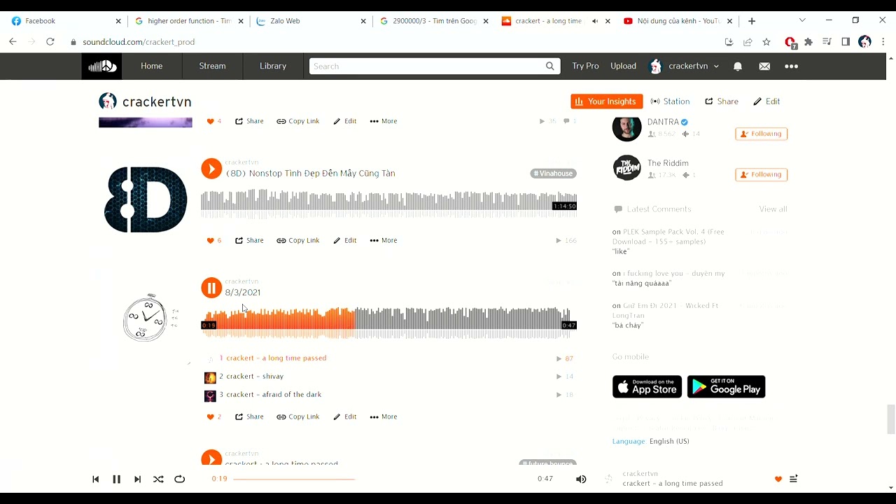 Stream crackertvn music   Listen to songs, albums, playlists for free on SoundCloud   Google Chrome