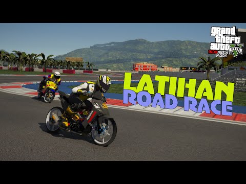 Rojali Nyobain Sirkuit Baru Sambil Latihan RoadRace - GTA V Rojali