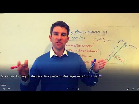 Stop Loss Trading Strategies: Using Moving Averages As a Stop Loss ☂️ Video