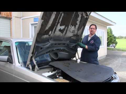 Mercedes Foam Hood Pad Deterioration: 1975 to 1995 Benz Series Part 11 w/ Kent Bergsma