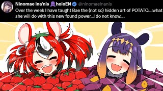 Ina teaches Bae the hidden art of POTATO