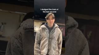 I dodged the train at the last second 😭 | song: Personal - Andrew Cassara