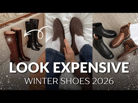 5 Old Money Winter Shoes for 2026 | Elegant, Timeless & Expensive-Looking | For elegant women