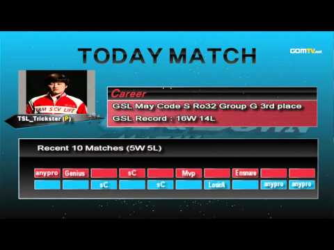 LG 3D GSL May, Up/Down A Match 1 - MVP_Keen vs TSL_TricKsteR