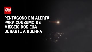 Vídeo: EUA dispararam mais 850 mísseis durante conflito com Irã, diz jornal americano | BASTIDORES CNN