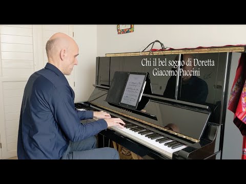 Chi il bel sogno di Doretta - Puccini - karaoke - accompaniment - la rondine
