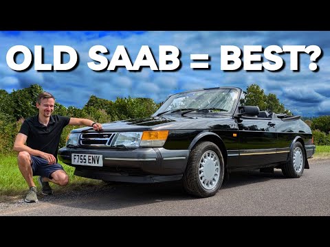 Are Old SAABs BETTER? // 900 Turbo Convertible Review