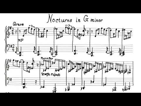 Nocturne in G minor | Composed by me | DCH