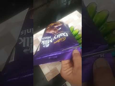 Cadbury Diary Milk Minis Chocolate Home18Treat Pack Genuine Review & Unboxing#subscribe#shorts#food