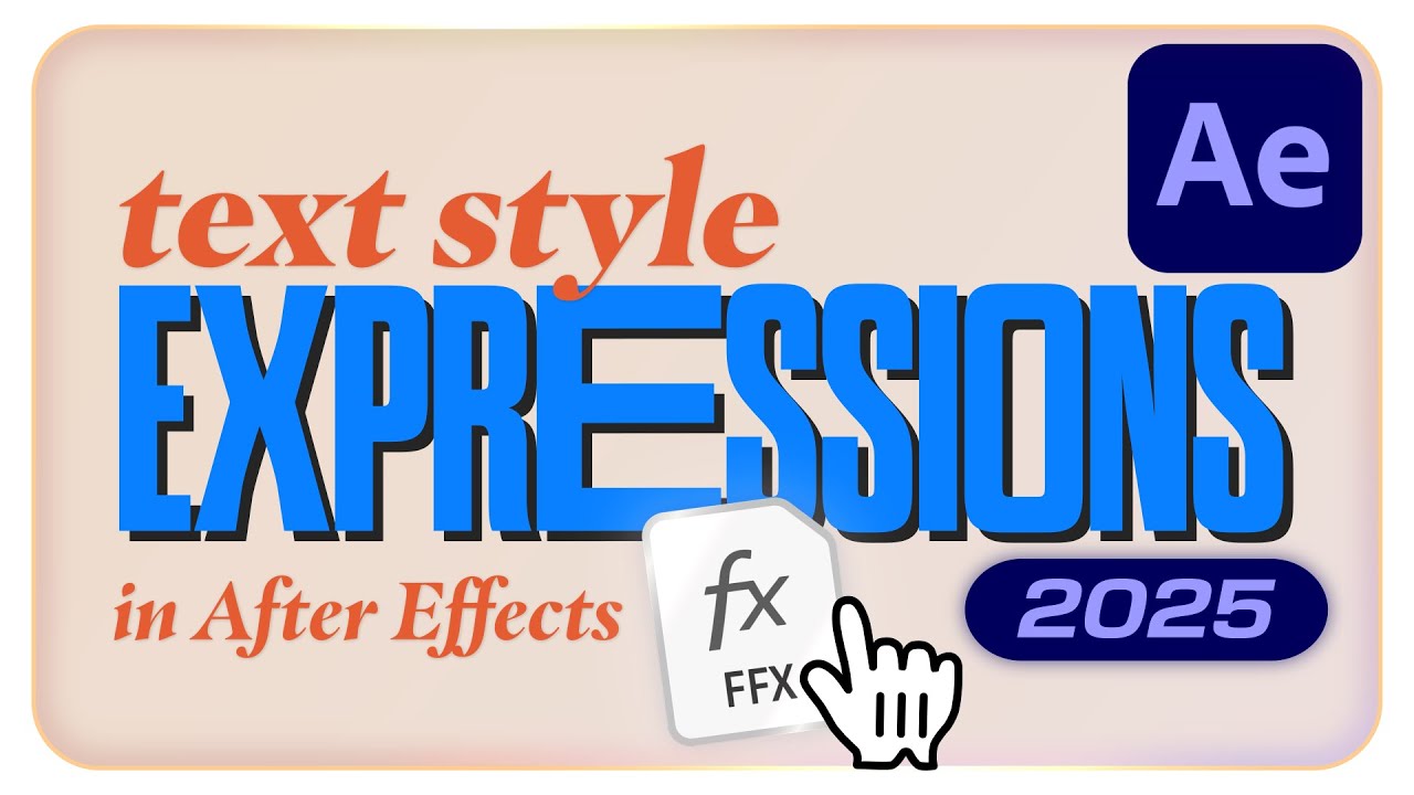 Text Style Expressions in After Effects 2025 (ft. Kyle Hamrick)