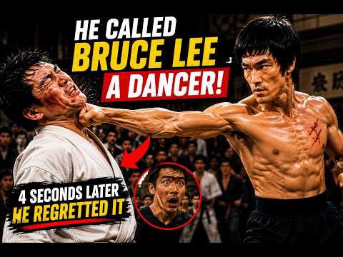 He Called Bruce Lee a Dancer - 4 Seconds Later He Regretted It