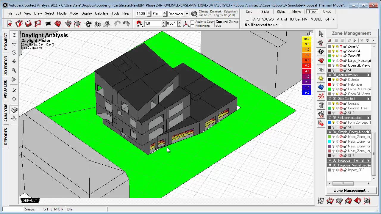 Ecotect Best Practices: Importing and Exporting Data and Geometry
