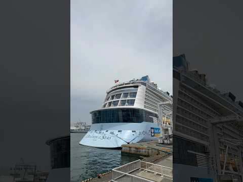 Thumbnail for Kapal Pesiar “Ovation of the Seas” Bersandar di Port Of Osaka.