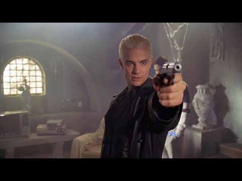 AllSpuffyScenes 4x20 Spike ruins Xander's day