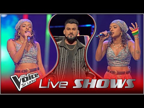 Hannie (Khanna) | Could You Be Loved x රුවක් ඇදෙනවා |Team Supun | Live Shows | The Voice Sri Lanka