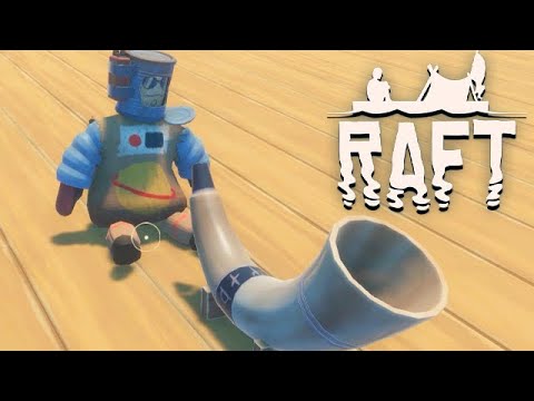 RAFT The Finale Chapter Gameplay Deutsch #40 - Ins Horn blasen