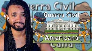 A Guerra Civil Americana | ALEXANDRE NA ÁREA #react