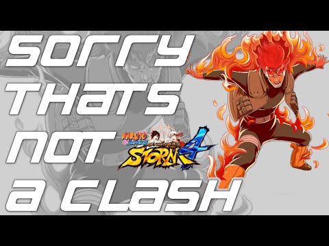 Naruto Ultimate Ninja Storm 4 : Sorry Theres No Jutsu Clashes!!! MIght Guy Hype !