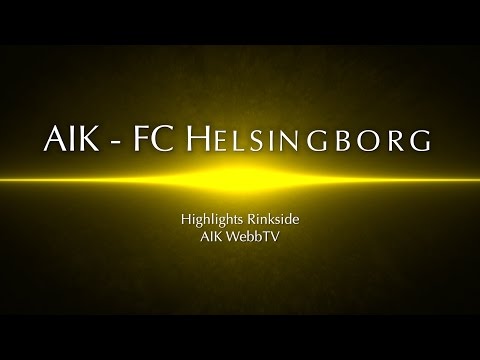 AIK-Helsingborg Highlights Rinkside 160925