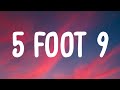Tyler Hubbard 5 Foot 9 Lyrics
