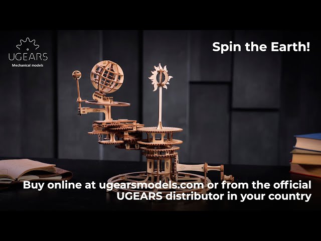 Video Teaser für Mechanical Tellurion | Assemble me. Spin the Earth