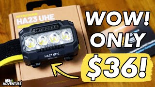 NITECORE HA23 UHE HEADLAMP REVIEW + GIVEAWAY! | Best value headtorch for running | Run4Adventure