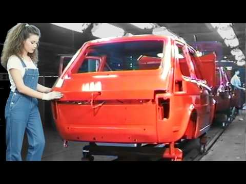 How the Fiat 126p "Maluch" was made in their Nostalgic 90s Factory